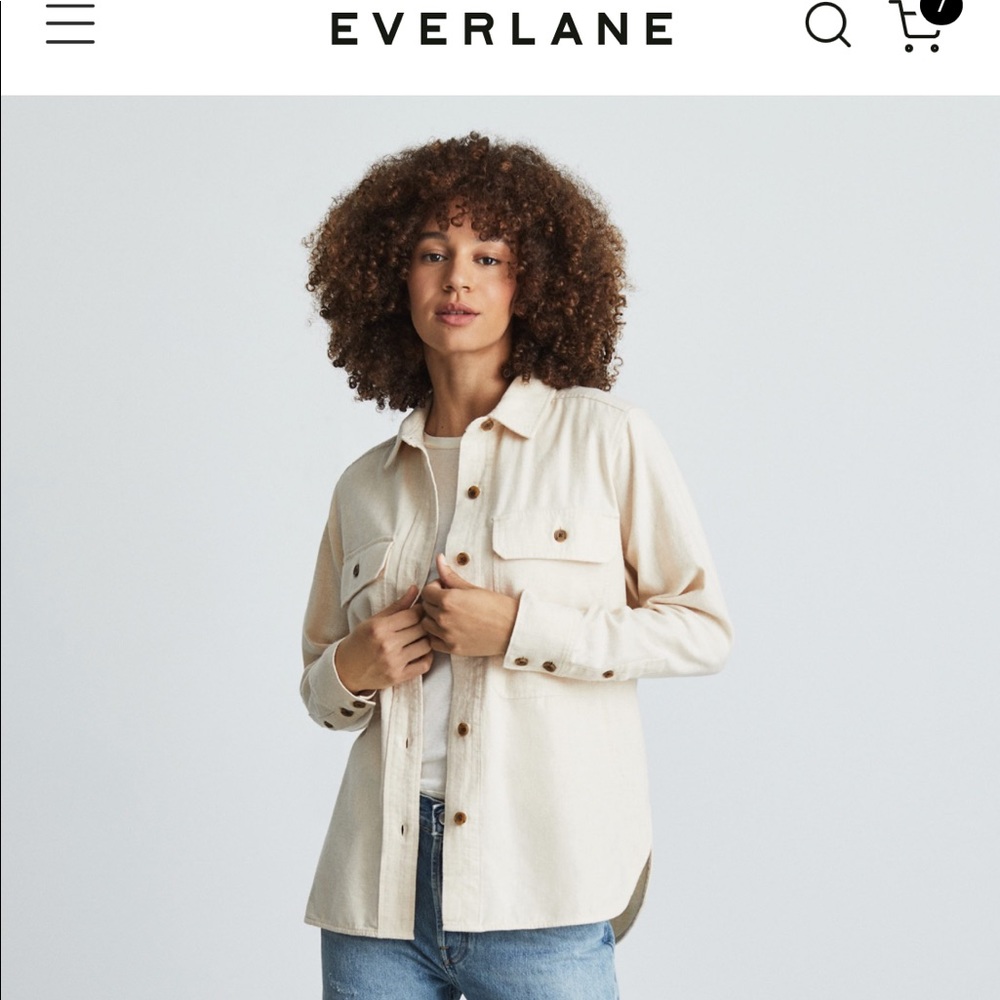 COPY - Everlane Organic Cotton Flannel Shirt